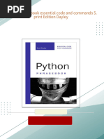 Complete Download Python phrasebook essential code and commands 5. print Edition Dayley PDF All Chapters