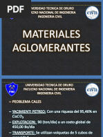 MATERIALES AGLOMERANTES