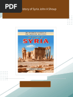 Instant download The History of Syria John A Shoup pdf all chapter