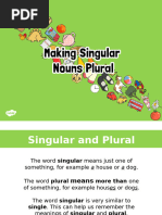 TOPIC 5 Singular and Plural Noun