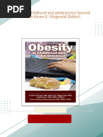 Obesity in childhood and adolescence Second Edition Hiram E. Fitzgerald (Editor) All Chapters Instant Download