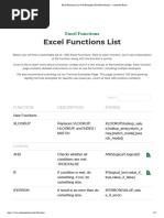 Excel Functions List with Examples (Free Downloads!) - Automate Excel