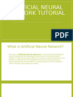 Artificial Neural Network Tutorial