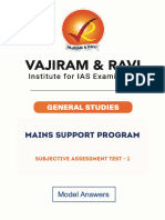 Test 1 Solution Vajiram MSP 2024