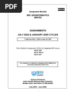 MSCGI Sem-II Assignment Booklet for July 2024 - Jan 2025