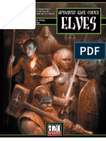 Advanced Race Codex. Elves