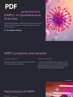 Human Metapneumovirus HMPV a Comprehensive Overview