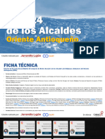 Informe revela percepción y engagement digital de los alcaldes del oriente de Antioquia