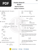 671dd107667776935db87b1c_##_Laplace Transform _ Practice Sheet 01