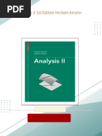 Download Full Analysis II 1st Edition Herbert Amann PDF All Chapters