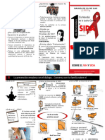 Triptico Vih Sida 2022