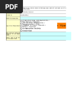 Excel Declarations