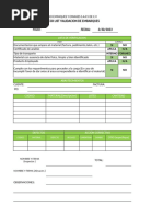 5. CHECK LIST VALIDACION DE EMBARQUES