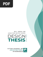 Thesis Manual 2024-25