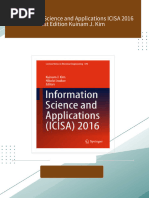 Instant download Information Science and Applications ICISA 2016 1st Edition Kuinam J. Kim pdf all chapter