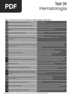 Test 3V Hematología