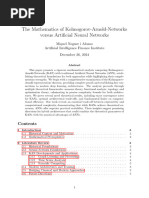 The Mathematics of Kolmogorov-Arnold-Networks