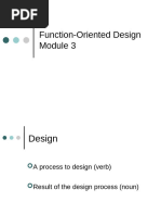 Function-Oriented Design