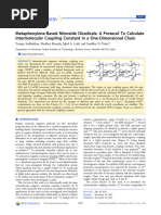 Metaphenylene Based Nitroxide Diradicals