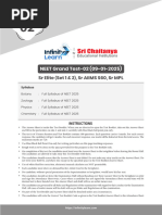 Sr Elite (Set-1 & 2), Aiims s60 & Mpl_neet Grand Test-02 (09!01!2025)_qp