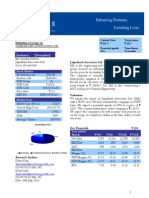 Initiating Coverage On JP Associates LTD