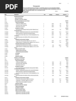 PRESUPUESTO REDUCCION DE METAS