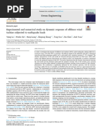 Experimental and numerical study on dynamic response of offshore wind turbine subjected to earthquake loads