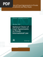 [Ebooks PDF] download Optional Choice of Court Agreements in Private International Law Mary Keyes full chapters