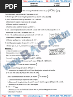 Des Séries Avec Correction - Similitudes - Lycée pilote sfax