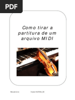 Como Tirar A Partitura de Um Arquivo MIDI