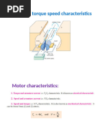 DC Motor Torque Speed Cha