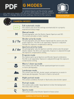 Shooting Modes