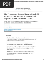 The Proterozoic Choma-Kalomo Block, SE ..