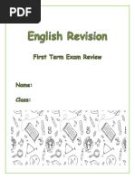 English Revision - First Term