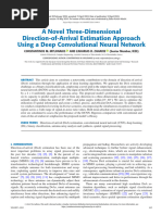 A Novel Three-Dimensional Direction-Of-Arrival Estimation Approach Using a Deep Convolutional Neural Network