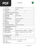 1602201 Intermediate Accounting 1 Syllabus EN