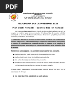 PROGRAMA DIA DE MUERTOS 2023