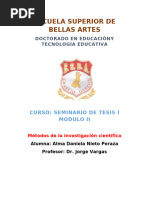 Metodos en la investigación cientifica