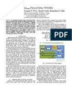 A 2.6Ps - Period-Jitter 900Mhz All-Digital Fractional-N PLL Built With Standard Cells