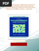 Instant ebooks textbook The American Psychiatric Publishing Textbook of Psychosomatic Medicine Wise The American Psychiatric Publishing Textbook of Psychosomatic Medicine 1st Edition James L. Levenson download all chapters