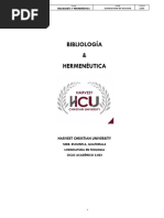 2. BIBLIOLOGÍA Y HERMENETICA VRS. ESC