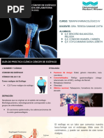 NEOPLASIA DE ESÓFAGO Y SINDROME DE RESP.