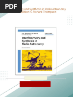 Interferometry and Synthesis in Radio Astronomy 2nd Edition A. Richard Thompson All Chapters Instant Download