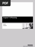 Cognos Planning-Analyst 8.3 User Guide