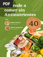 Recetario sin Antinutrientes