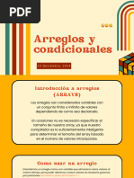 Arreglos y Condicionales