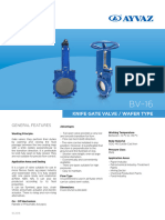 Ayvaz BV-16 Knife Gate Valve