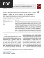 Biochar as a low-cost adsorbent for aqueous heavy metal removal A review