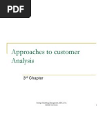 Approches To Customer Analysis-31!12!2010 Friday Class