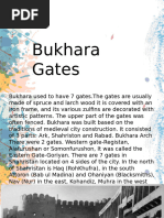 Bukhara Gates